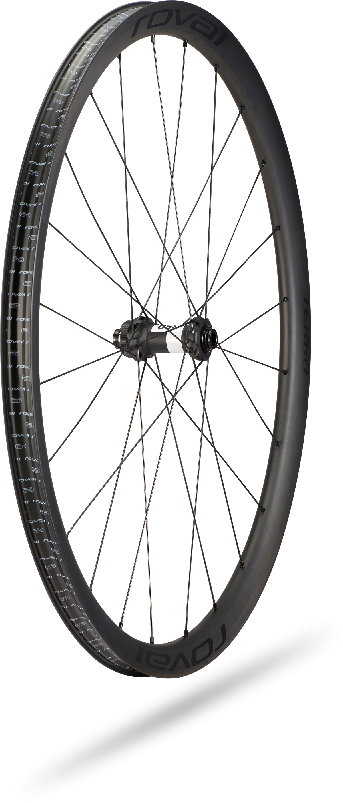 Roval Terra CL Wheelset - Satin Carbon / Satin Black