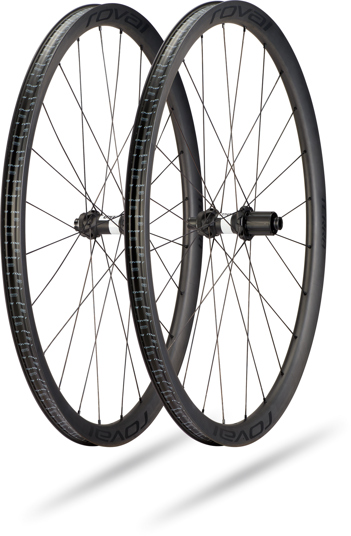 Roval Terra CL Wheelset - Satin Carbon / Satin Black