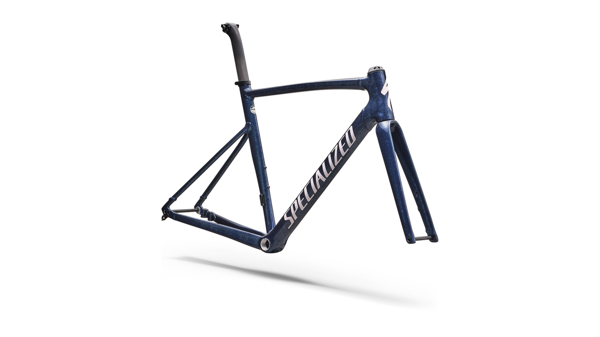 Specialized Allez Sprint Frameset - D'Aluisio Smartweld Alloy - Cast Blue Metallic / Metallic Deep Marine / Rose Shimmer