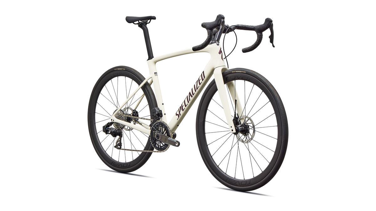 Specialized Roubaix SL8 Expert - SRAM Force AXS - Gloss Birch / Bordeaux Metallic