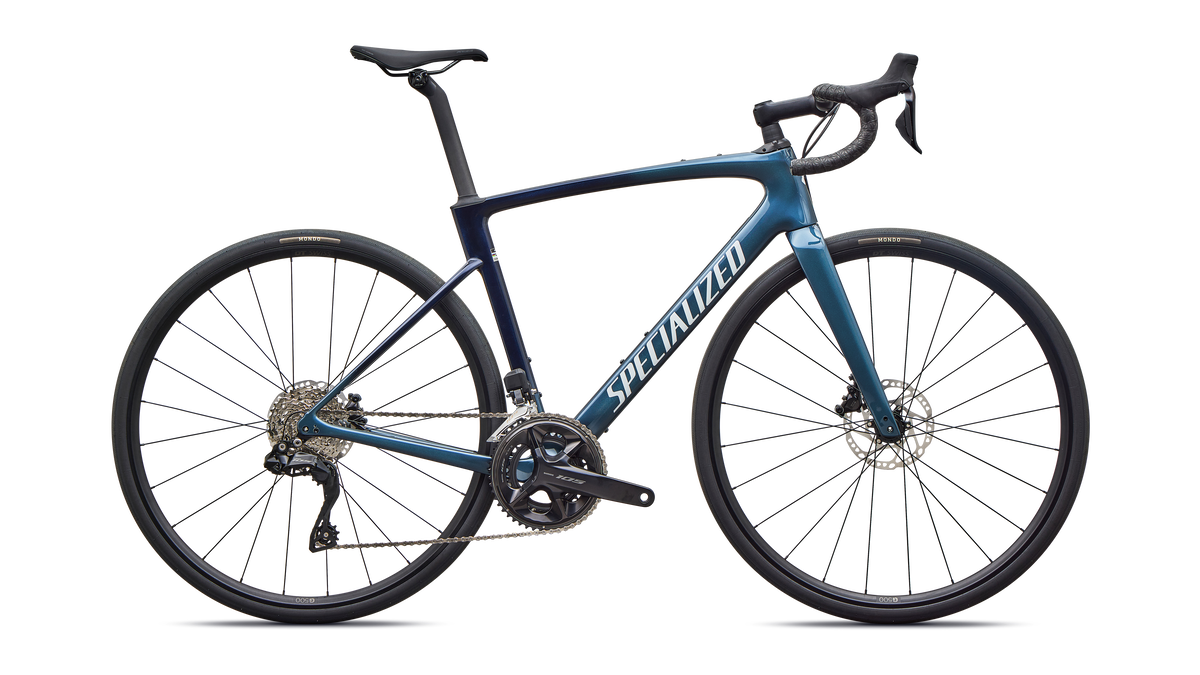 Specialized Roubaix SL8 Comp - Shimano 105 Di2 - Gloss Cast Blue Metallic / Dove Grey
