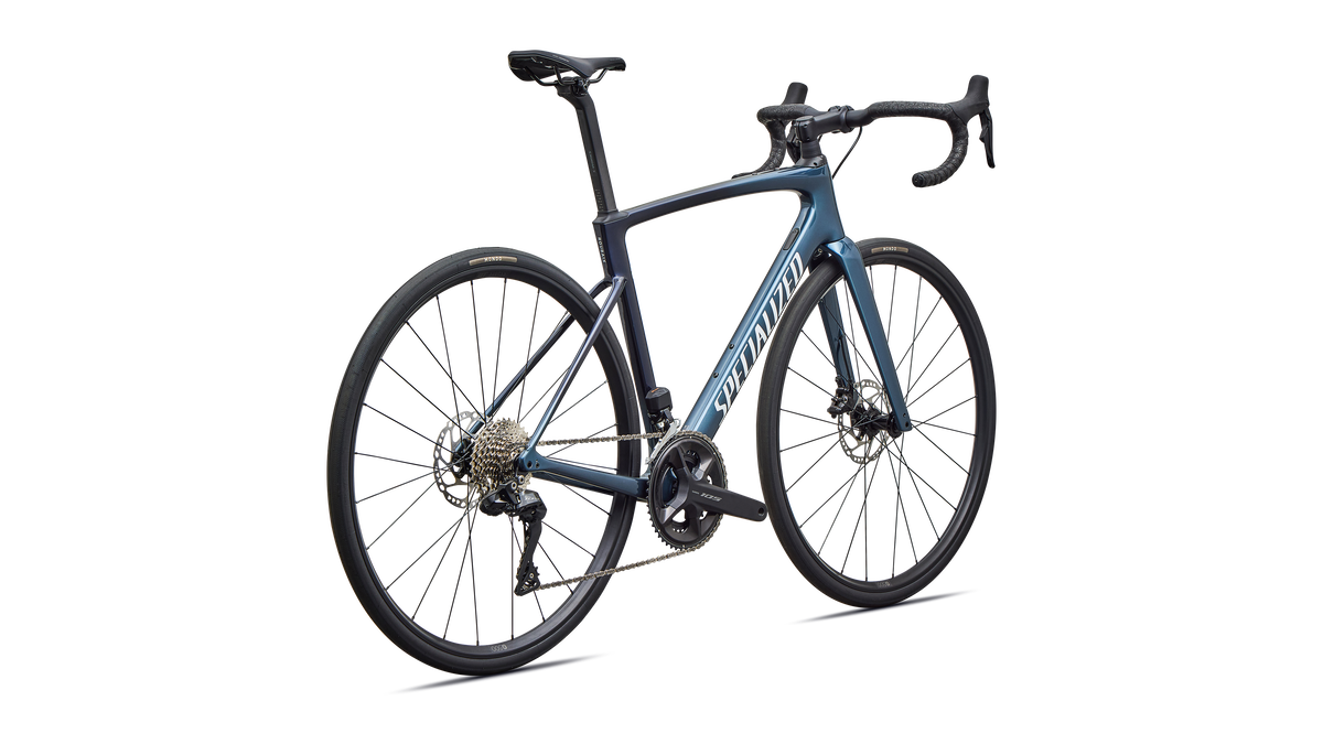 Specialized Roubaix SL8 Comp - Shimano 105 Di2 - Gloss Cast Blue Metallic / Dove Grey