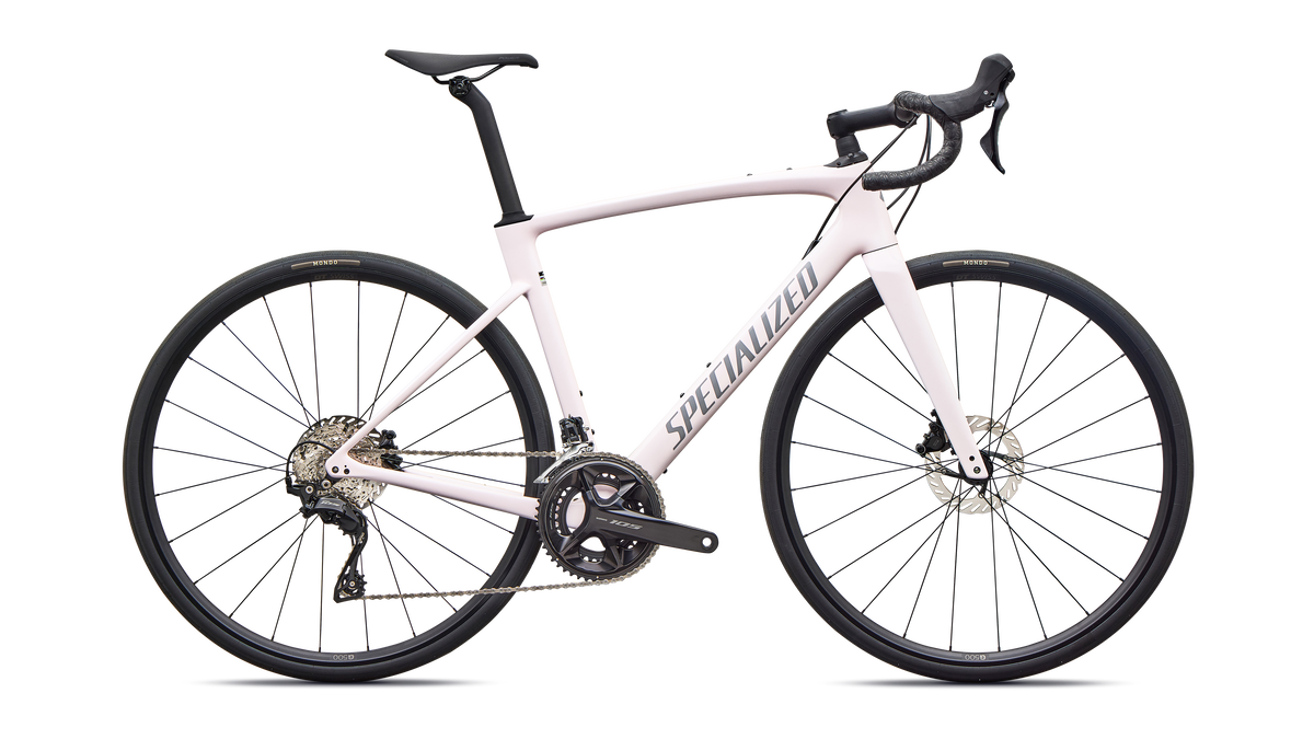 Specialized Roubaix SL8 Sport - Shimano 105 - Gloss Rose Shimmer / Cool Grey