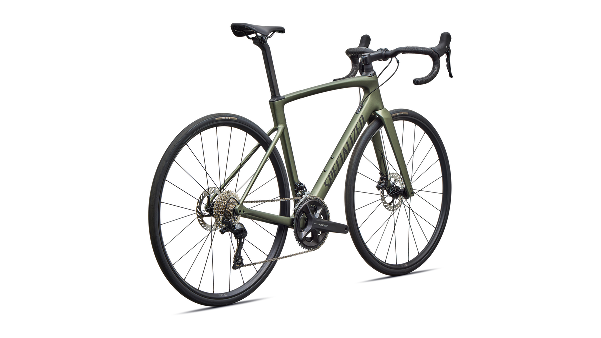 Specialized Roubaix SL8 Sport - Shimano 105 - Satin Bottle Green / Obsidian Metallic