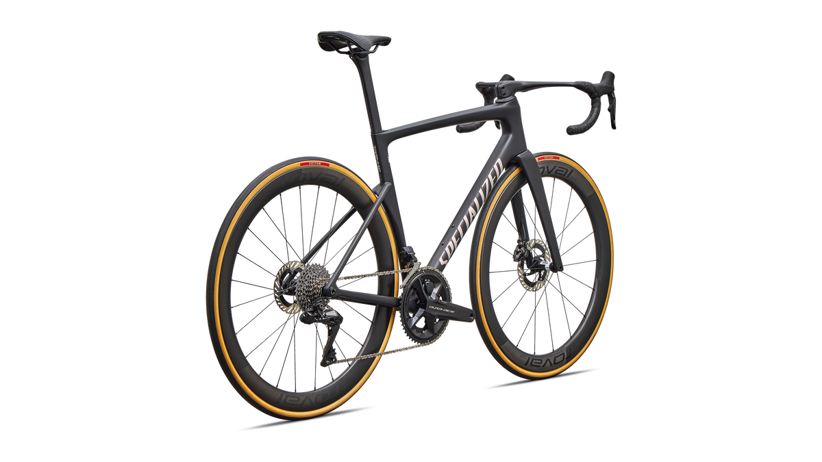 Tarmac SL9 S-Level Dura-Ace Di2 rear triangle and drivetrain detail