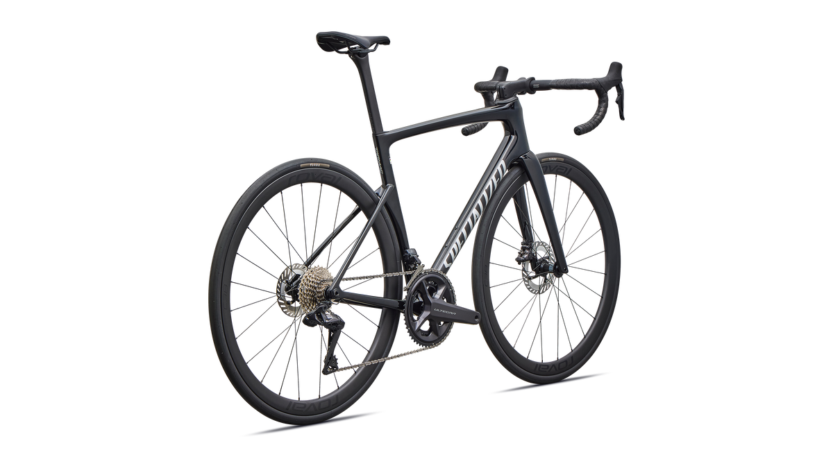 Tarmac SL9 Expert Ultegra Di2 rear triangle and drivetrain detail