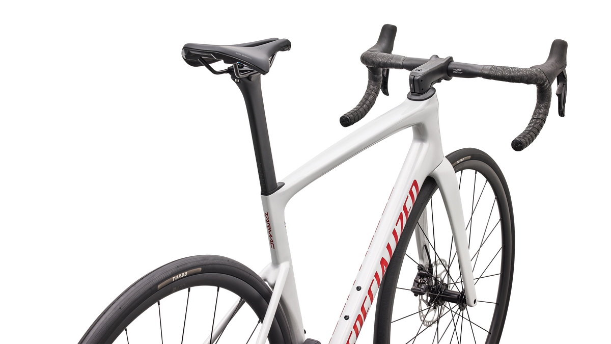 Tarmac SL9 Comp Shimano 105 Di2 rider point of view