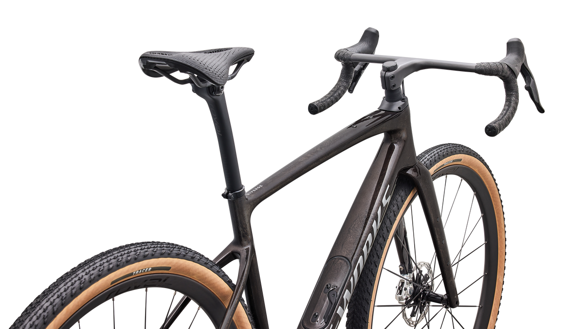 Specialized S-Works Diverge 4 - SRAM RED XPLR - Warm Smoke Metallic / Carbon Silver Dust