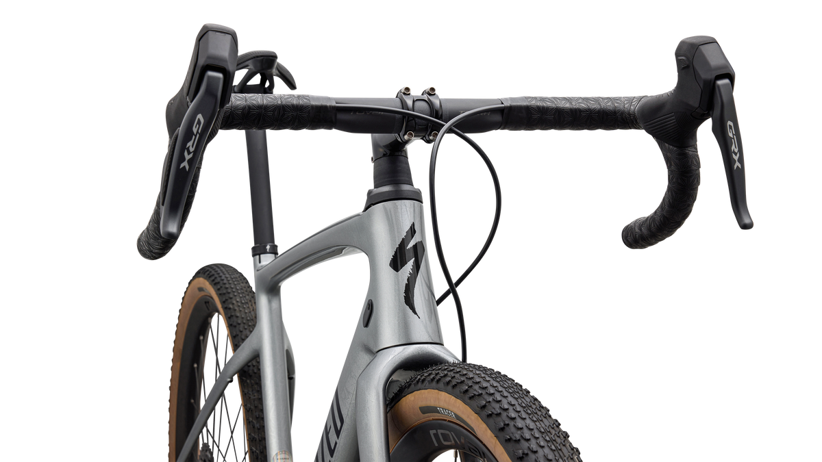 Specialized Diverge 4 Pro LTD - Shimano XTR/GRX Di2 - Gloss Shadow Silver / Obsidian Metallic