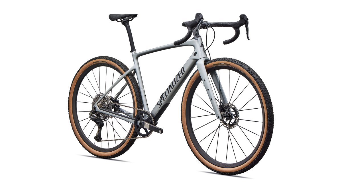 Specialized Diverge 4 Pro LTD - Shimano XTR/GRX Di2 - Gloss Shadow Silver / Obsidian Metallic