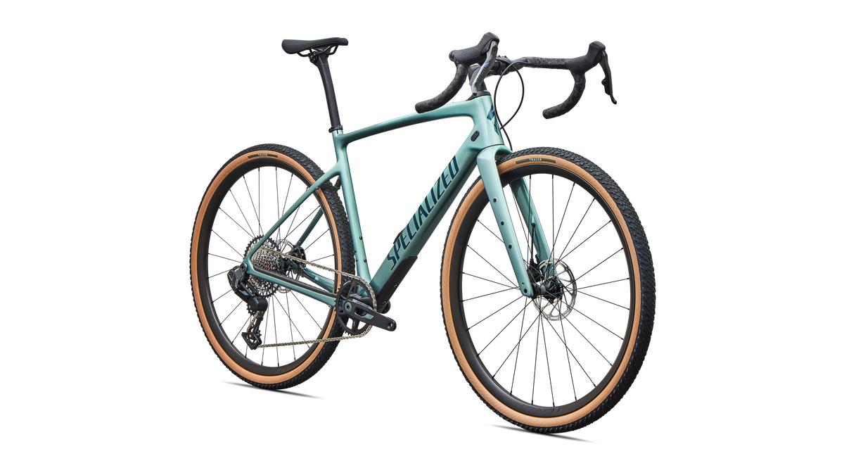 Specialized Diverge 4 Expert - SRAM Rival XPLR - Fjord Metallic / Emerald Metallic