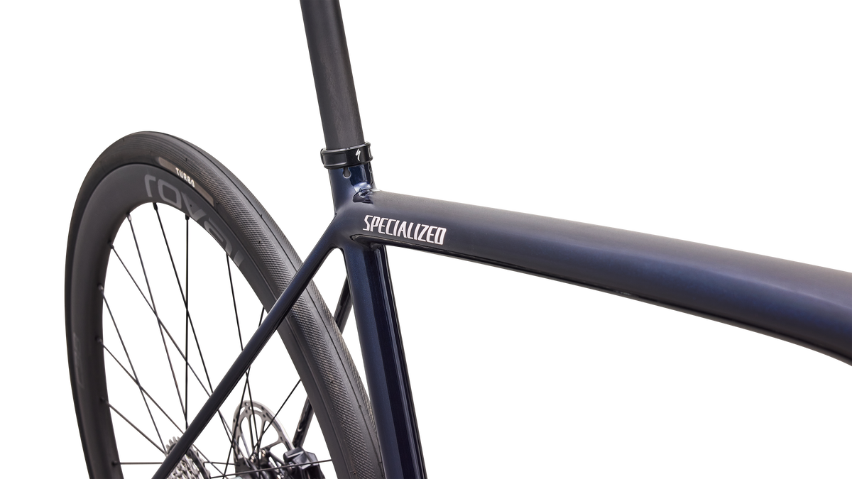 Specialized Aethos 2 Expert - SRAM Force AXS - Deep Marine Metallic / Rose Shimmer