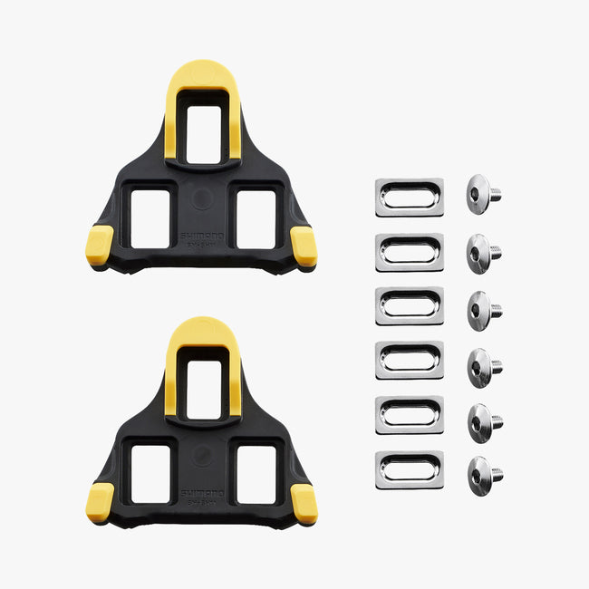 Shimano SM-SH11 SPD SL Cleat Set - 6° Float Yellow